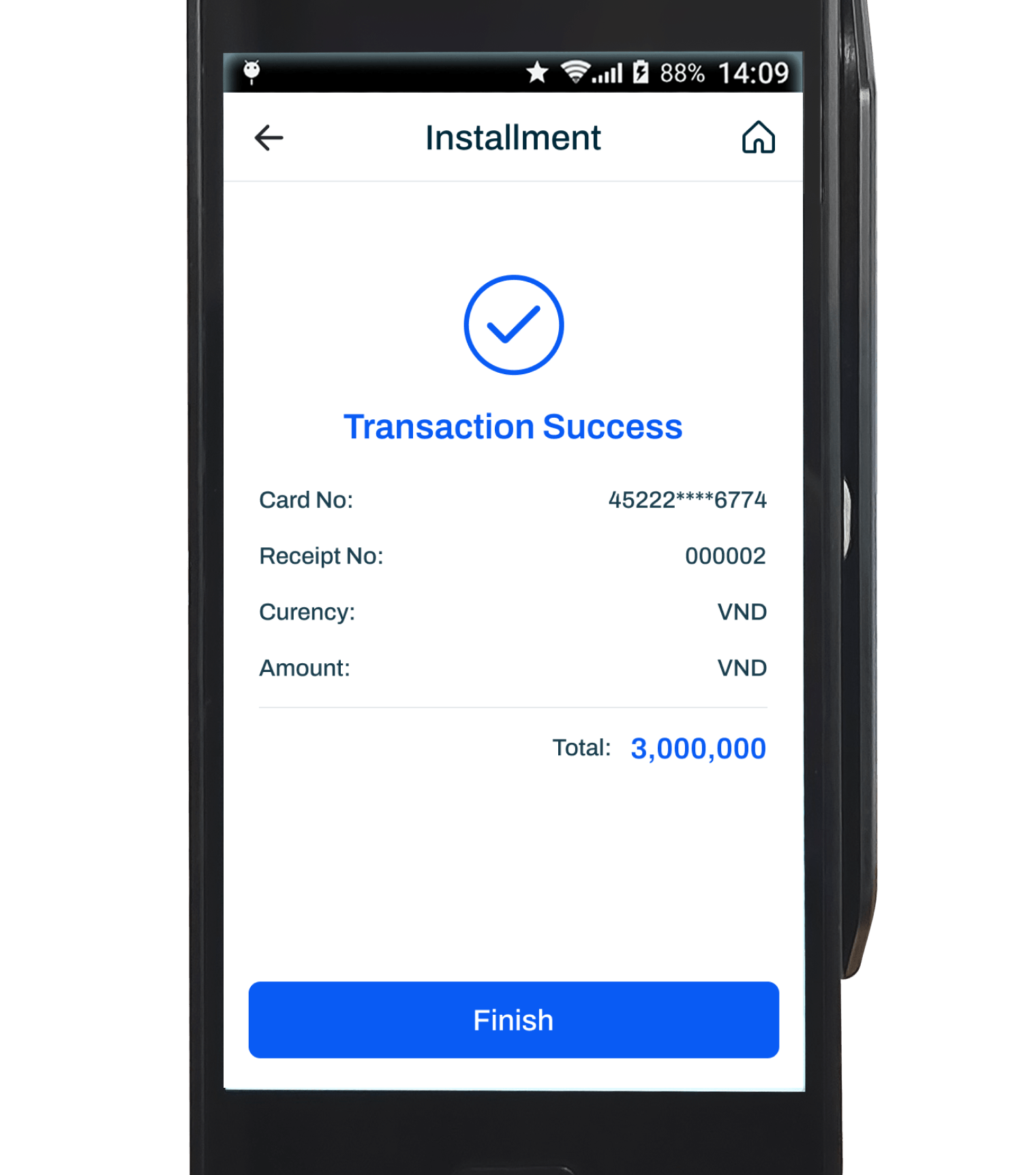 Tự động đăng ký với ngân hàng